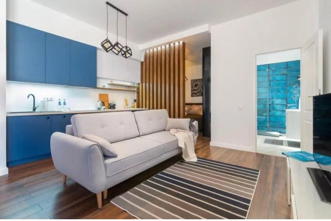 Modern Apartment With Gym,Terrace And Great Location Varšava