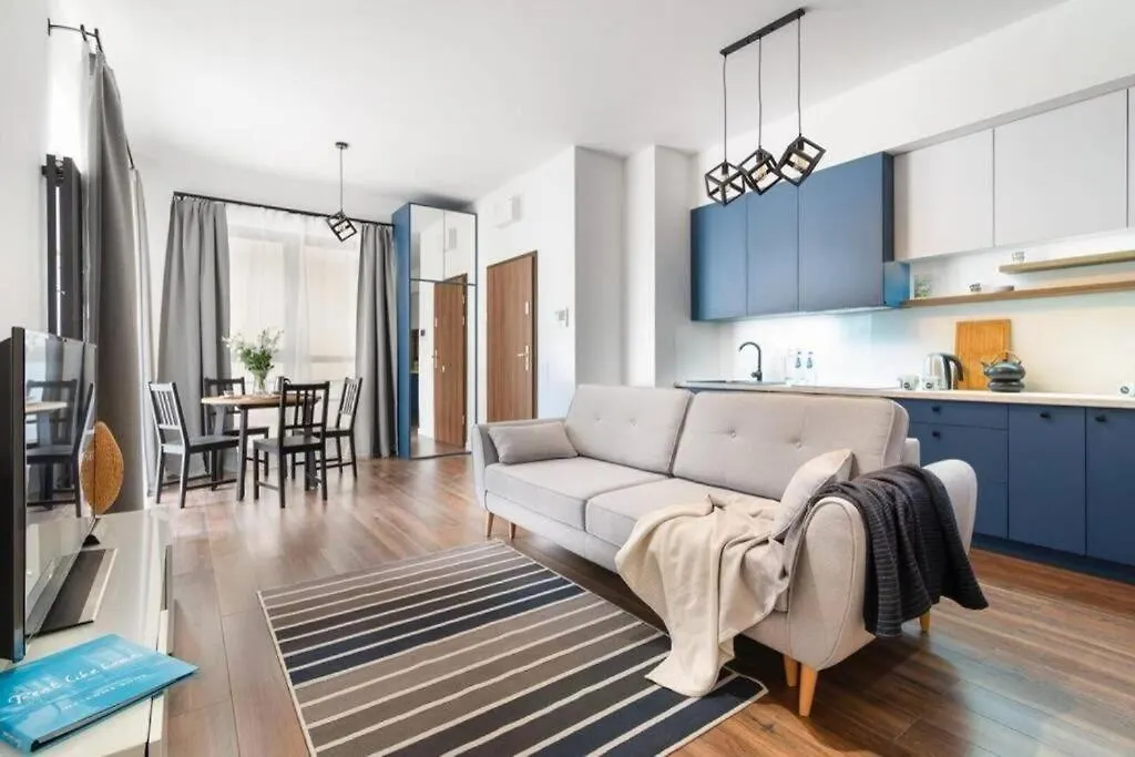 Modern Apartment With Gym,Terrace And Great Location Varšava Polsko